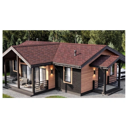 Картинка Гибкая черепица Ультра коллекция Фристайл цвет Шельф 3 м² в упаковке