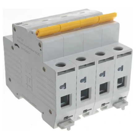 Картинка Выключатель автоматический 4п 10А С ВА47-29 4.5кА IEK