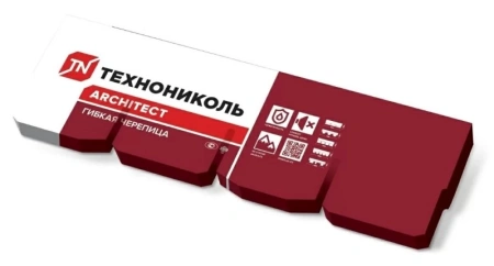 Картинка Гибкая черепица Ультра коллекция Фристайл цвет Фьорд 3 м² в упаковке