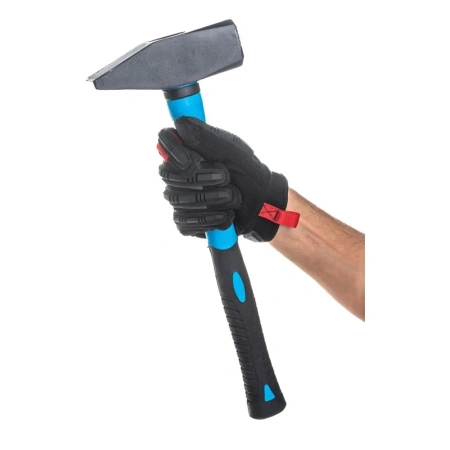 Картинка Молоток кованый 2000 гр с обрезиненной ручкой Tech-Top