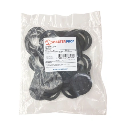Картинка Прокладка резиновая для воды 1 1/4" MasterProf