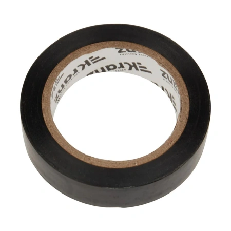 Картинка Изолента ПВХ профессиональная 15х0,13 мм 10 м Черный KRANZ
