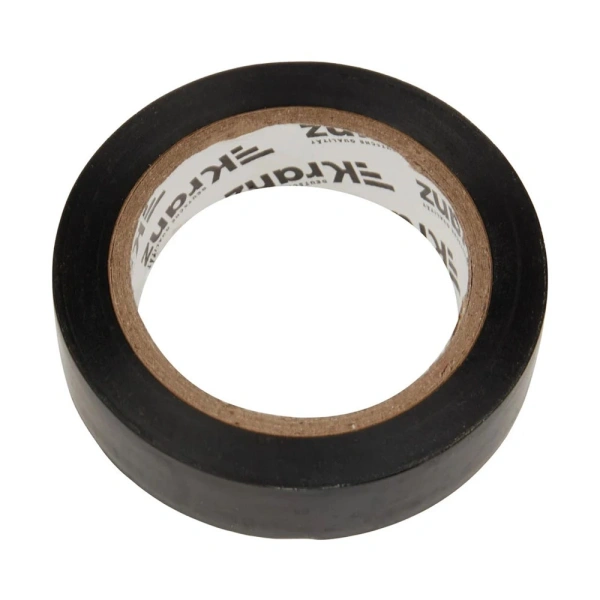 Картинка Изолента ПВХ профессиональная 15х0,13 мм 10 м Черный KRANZ