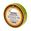 Изолента ПВХ профессиональная 15х0,13 мм 10 м Желто-Зеленый KRANZ