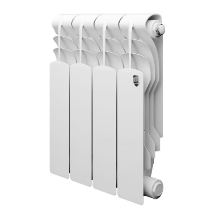 Радиатор 4 секции боковое подключение Royal Thermo Revolution Bimetall 350 2.0