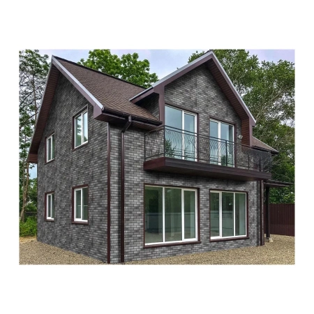 Картинка Фасадная плитка HAUBERK коллекция Кирпич цвет Готический 2 м² в упаковке