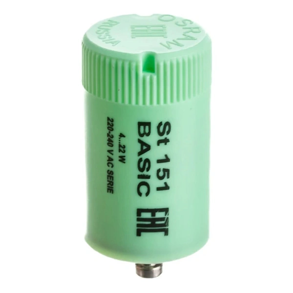 Картинка Стартер для люминисцентных ламп ST151BASIC 4-22W 220-240 OSRAM