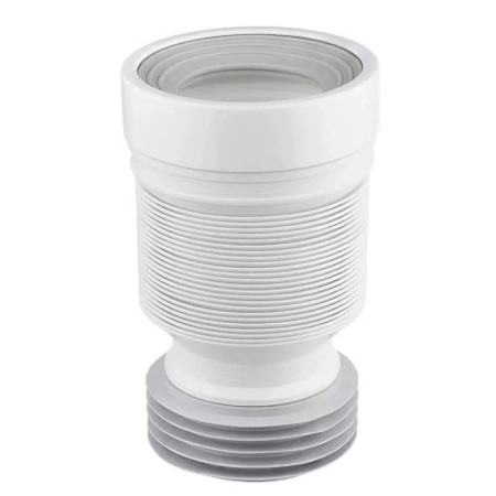 Картинка Гофра для унитаза армированный с выпуском 110 мм L500 мм MasterProf