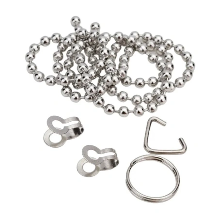 Картинка Пробка для ванны Белая с цепочкой MasterProf